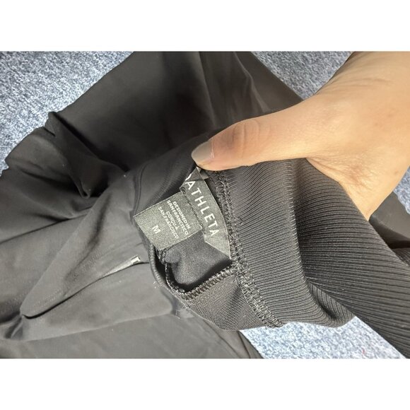 Athleta Venice High Rise Jogger Pants Pockets Black Athleisure Size Medium - Picture 6 of 6
